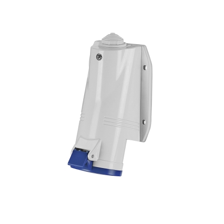 Tomacorriente p/adosar industrial 2x16A+T 250V IP44 6h Optima