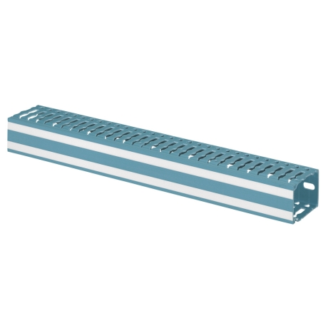 Canaleta ranurada de PVC 120x80mm LINA25 2mts