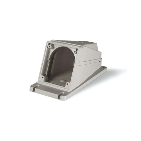 Caja inclinada p/adosar 1 tomacorriente inclinado 63A IP67