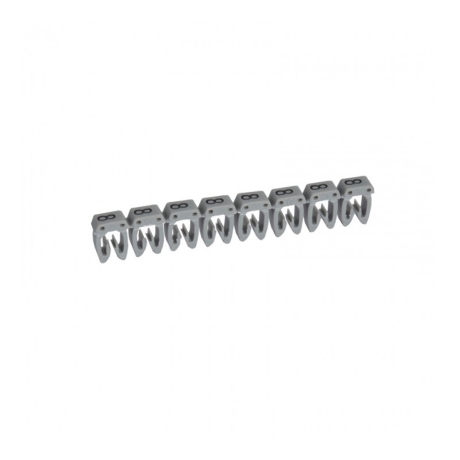 Marcador número: 8 para cable 1.5-2.5mm2 gris x30und