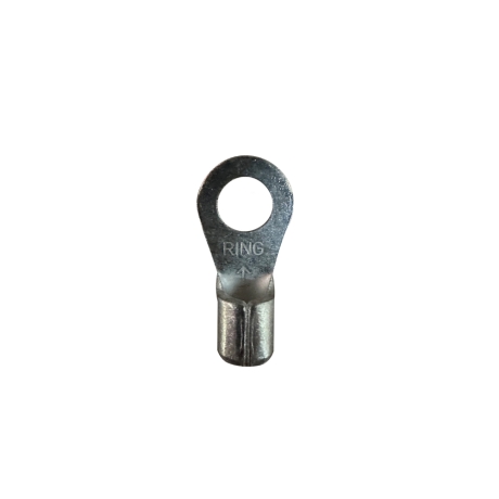 Terminal anillo sin aislamiento 8AWG 1/4"
