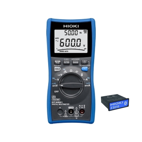 Multímetro digital 1000VAC 10A AC/DC 60MOHM TRMS 