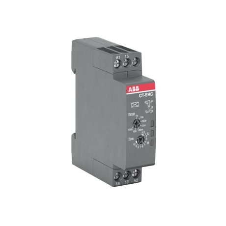 Temporizador electrónico 0.05s-100h 4A 24-48VDC/24-240VAC 1SPDT