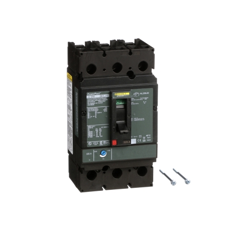 Interruptor termomagnético fijo 3x225A 100/65kA 240/480VAC PowerPact J