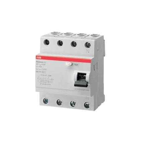 Interruptor diferencial 4x63A 30mA 230/400V AC