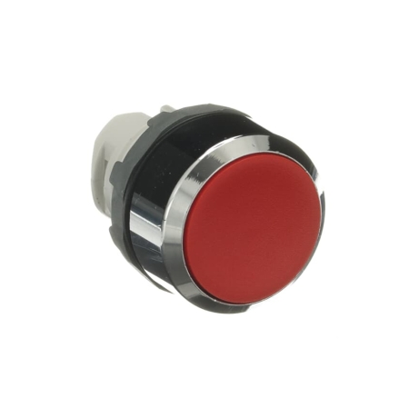 Cabeza para pulsador luminoso no rasante rojo 22mm
