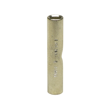 Conector tubular de compresión CU/ES barril largo 4AWG 35kV