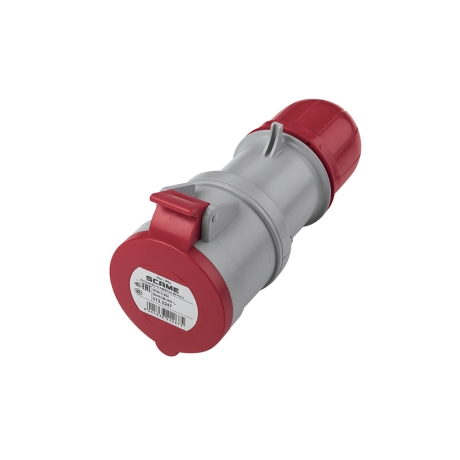 Tomacorriente aéreo industrial 3x32A+N+T 415V IP44 6h Optima