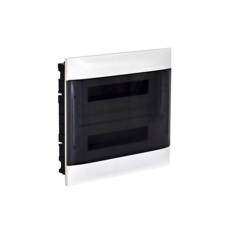 Tablero para empotrar de resina 24 DIN 385x328x103mm con puerta