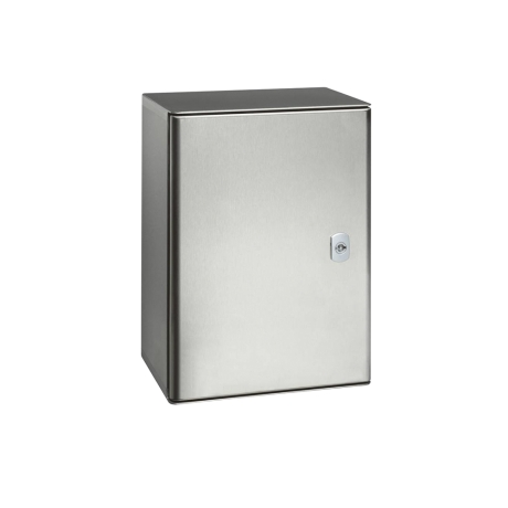 Tablero para adosar de acero inoxidable 300x200x160mm con puerta