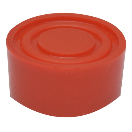 Capuchón de silicona 22mm color rojo para pulsador