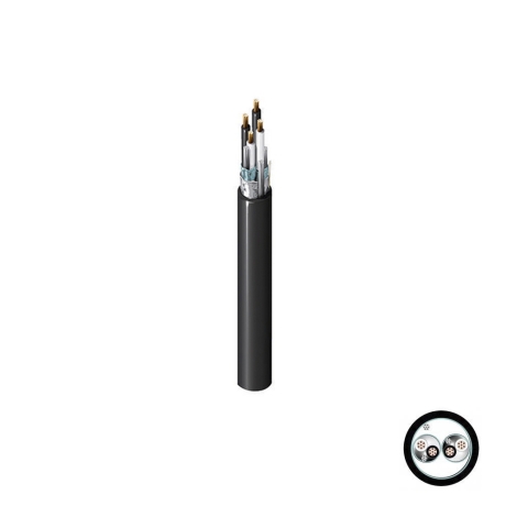 Cable instrumentación apantallado 2x2x16AWG 300V 90°C libre de halógeno, UL