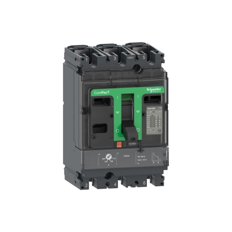 Interruptor termomagnético regulable 3X22.4-32A 100/65kA 220/440V NSX100H
