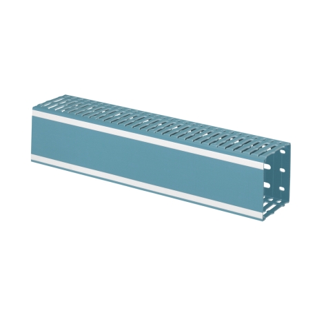 Canaleta ranurada de PVC 60x40mm 2mts 
