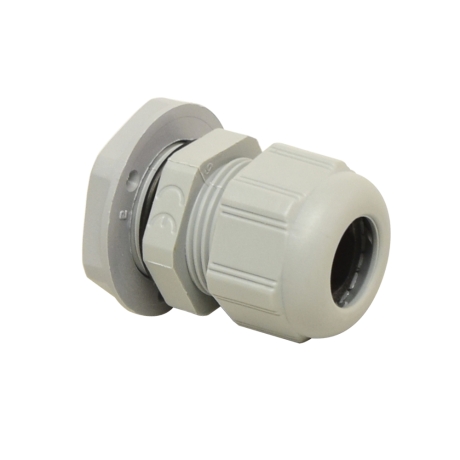 Prensaestopa de PVC con tuerca PG-16 IP68