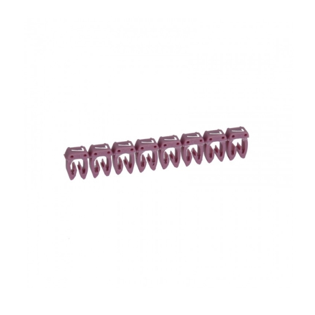 Marcador número: 7 para cable 0.5-1.5mm2 violeta x30und