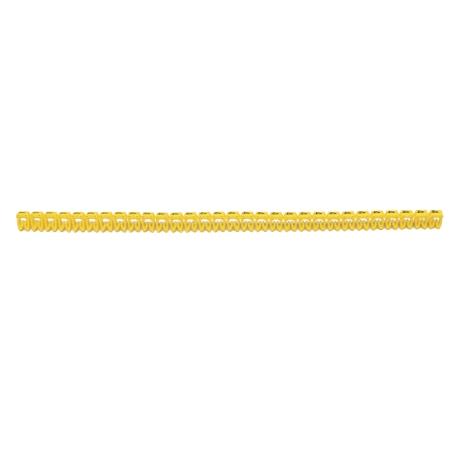 Marcador número: 4 para cable 1.5-2.5mm2 amarillo x30und
