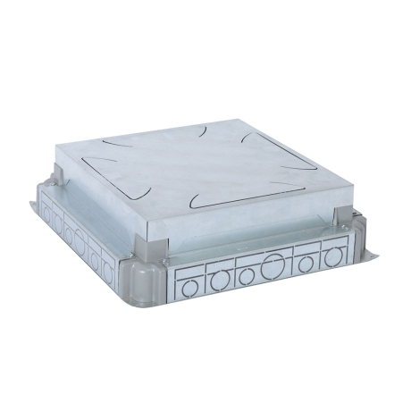Caja para empotrar autoajustable para caja de piso 65-90mm