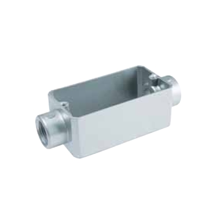 Caja Condulet rectangular tipo C 3 EMT UL