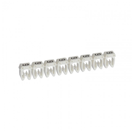 Marcador número: 9 para cable 0.5-1.5mm2 blanco x30und