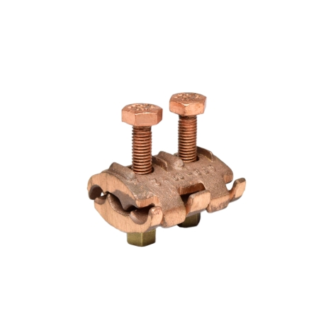 Grapa paralela 2 pernos para cable CU 6-4/0AWG