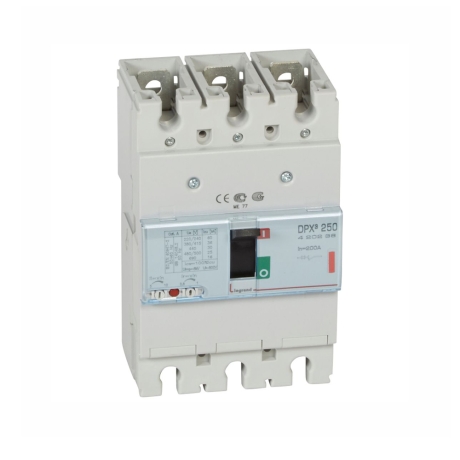 Interruptor termomagnético regulable 3x63A 36kA 400VAC DPX3 160