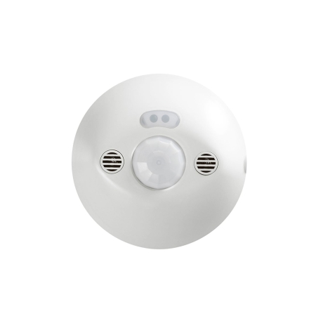 Detector autónomo EC02 dual para empotrar 360° 90m2 IP20