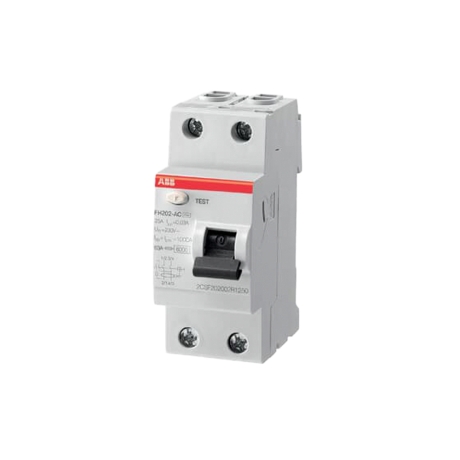 Interruptor diferencial 2x25A 30mA 230VAC